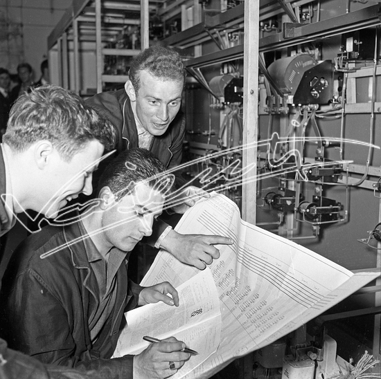 Istituto Industriale Statale A. Rossi. pellicola - negativa B&N f.to mm 60x60