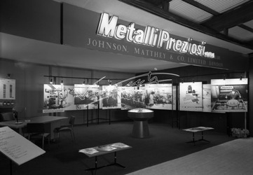 Fiera Campionaria di Vicenza 1965 Stand Metalli Preziosi Spa Fiera Campionaria di Vicenza 1965 Stand Metalli Preziosi Spa