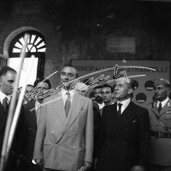 Fiera Campionaria di Vicenza 1946 Pietro Campilli Ministro Consorzio Agrario di Vicenza Fiera Campionaria di Vicenza 1946 Pietro Campilli Ministro Consorzio Agrario di Vicenza