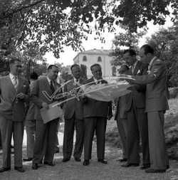 Fiera Campionaria di Vicenza 1953 Gioacchino Palutan Prefetto di Vicenza Fiera Campionaria di Vicenza 1953 Gioacchino Palutan Prefetto di Vicenza