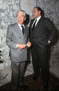 ANGELO MORATTI VINCENZO CAZZANIGA ANNI 70