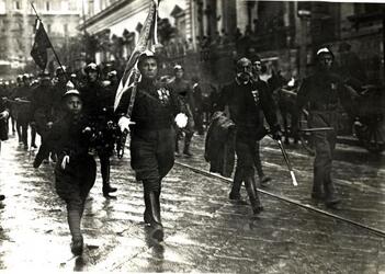 MARCIA SU ROMA 1922 FASCISMO