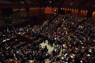 PARLAMENTO IN SEDUTA COMUNE ELEZIONE DEL PRESIDENTE DELLA REPUBBLICA AULA CAMERA DEI DEPUTATI MONTECITORIO