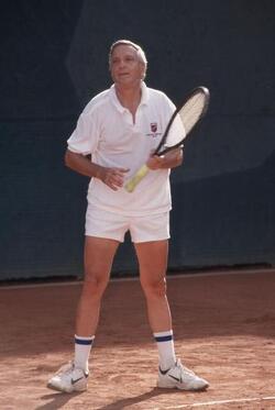 GIORGIO LA MALFA POLITICO TENNIS SPORT