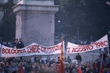 Anniversario Strage di Bologna Manifestazione 1990