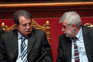 ROMANO PRODI PRESIDENTE DEL CONSIGLIO GIULIO SANTAGATA MIN ATTUAZIO PROGRAMM