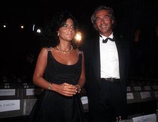 EMMA MARCEGAGLIA CON IL MARITO