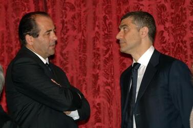 ANTONIO DI PIETRO MIN INFRASTRUTT ALFONSO PECORARO SCANIO MIN AMBIENTE