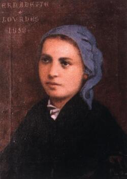 SANTA Bernadette Soubirous LOURDES