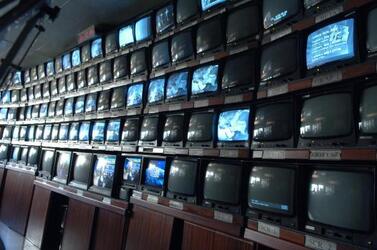 MONITOR REDAZIONE STUDIO TELEGIORNALE