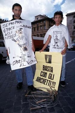 MANIFESTAZIONE CONTRO LA CACCIA