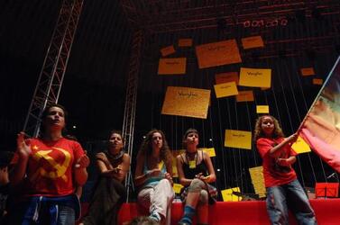 bandiere RIFONDAZIONE COMUNISTA