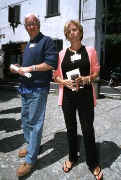 PAOLO COSTA CON LA MOGLIE