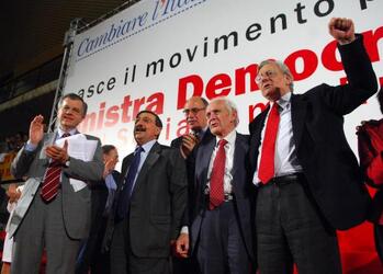 ASSEMBLEA SINISTRA DEMOCRATICA VALDO SPINI FABIO MUSSI GAVINO ANGIUS GIOVANNI BERLINGUER CESARE SALVI