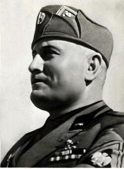 Benito Mussolini Duce dell Italia fascista Benito Mussolini Duce dell Italia fascista