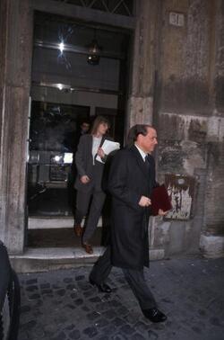 MARINELLA BRAMBILLA SEGRETARIA SILVIO BERLUSCONI IN VIA DELL ANIMA
