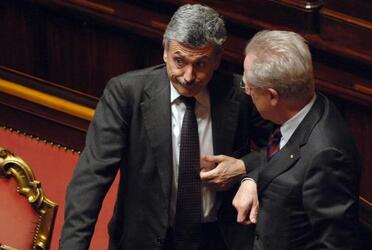 TOMMASO PADOA SCHIOPPA MASSIMO D ALEMA POLITICO