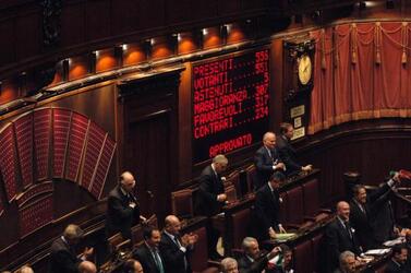 voto VOTAZIONI CAMERA DEI DEPUTATI LEGGE DEVOLUZIONE DEVOLUTION PARLAMENTO MONTECITORIO AULA