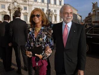 EMILIO DEL MESE PREFETTO CON LA MOGLIE