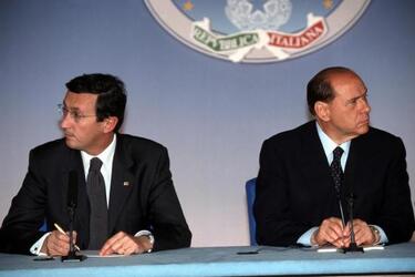 SILVIO BERLUSCONI GIANFRANCO FINI