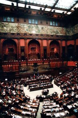 MONTECITORIO PARLAMENTO CAMERA DEI DEPUTATI AULA