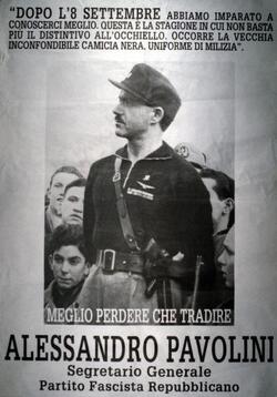 ALESSANDRO PAVOLINI GERARCA FASCISTA