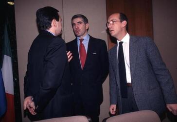 PIER FERDINANDO CASINI POLITICO UDC MARCO FOLLINI MARIO BACCINI