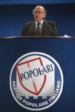 GERARDO BIANCO POLITICO DC POPOLARI ANNI 90