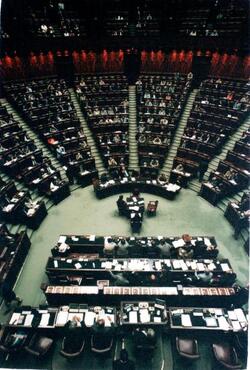 MONTECITORIO PARLAMENTO CAMERA DEI DEPUTATI AULA