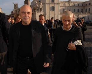 MASSIMILIANO FUKSAS ARCHITETTO CON SIGNORA