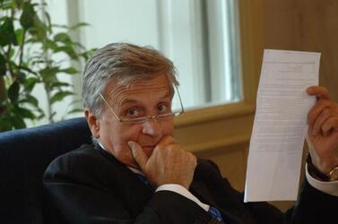 JEAN CLAUDE TRICHET GOVERNATORE BCE