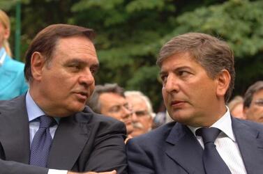 CLEMENTE MASTELLA POLITICO UDEUR MARIO LANDOLFI AN