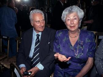 MARIA SOLE AGNELLI CON IL CONTE Pio Teodorani Fabbri