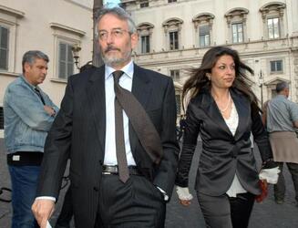 GIOVANNI SALVI MAGISTRATO CON MOGLIE