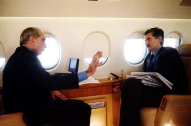 GIULIANO AMATO CON MASSIMO D ALEMA POLITICO