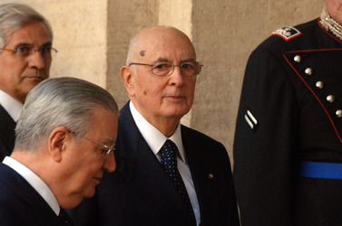 GIORGIO NAPOLITANO PRESIDENTE GIURAMENTO