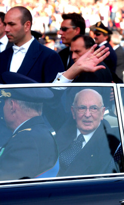 GIORGIO NAPOLITANO PRESIDENTE GIURAMENTO