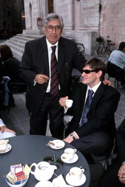 ANTONIO FAZIO ECONOMISTA CON IL FIGLIO GIOVANNI