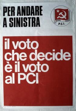 MANIFESTI ELETTORALI PARTITO COMUNISTA ITALIANO PCI ANNI 70