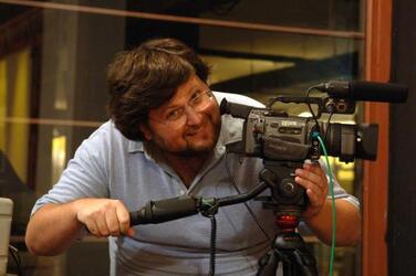 MARIO ADINOLFI GIORNALISTA telecamera