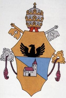 PAPA BENEDETTO XV QUINDICESIMO PONTEFICE stemma