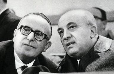MARIANO RUMOR POLITICO DEMOCRAZIA CRISTIANA AMINTORE FANFANI