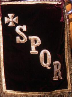 SIMBOLO DI ROMA SPQR