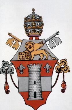 PAPA GIOVANNI XXIII VENTITRESIMO ANGELO RONCALLI STEMMA