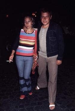 PAOLO VILLAGGIO ATTORE CON LA MOGLIE