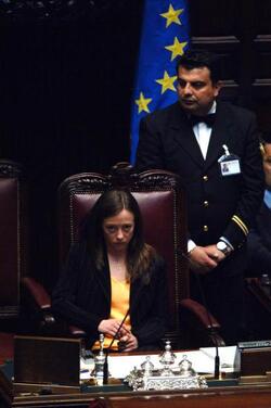 GIORGIA MELONI POLITICO AN
