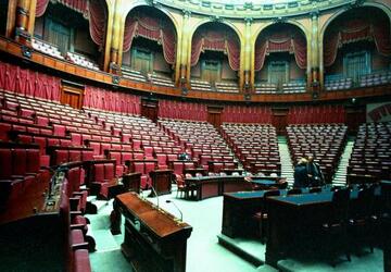 MONTECITORIO PARLAMENTO CAMERA DEI DEPUTATI AULA VUOTA