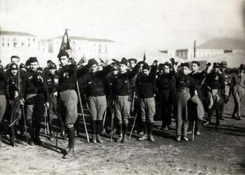 MARCIA SU ROMA 1922 FASCISMO