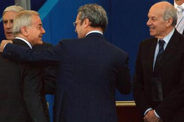 FAUSTO BERTINOTTI GIANNI LETTA ENRICO MENTANA GIORNALISTA