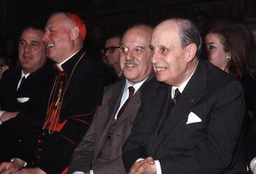 SALVATORE REBECCHINI GIOVANNI DE LORENZO GENERALE MONSIGNOR ANGELO DELL ACQUA